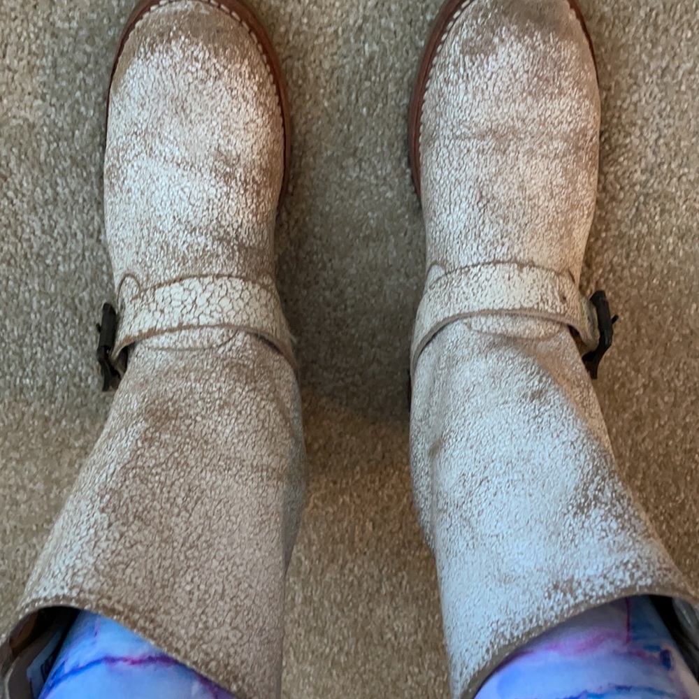 FRYE Moto boots